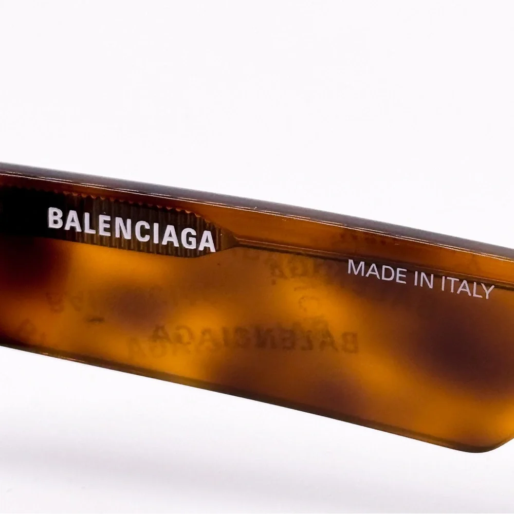 NEW BALENCIAGA BB0097S 003 BROWN WOMEN SUNGLASSES - Picture 9 of 11